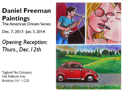 Opening for Daniel Freeman Paintings: The American Dream Series