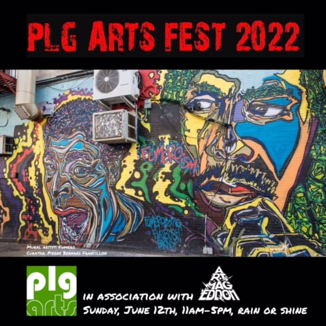 PLG Arts Fest 2022, June 12, 11AM-5PM